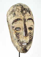 MC1308 Rare large mask Zande Azande Mask Ubangi Congo DRC