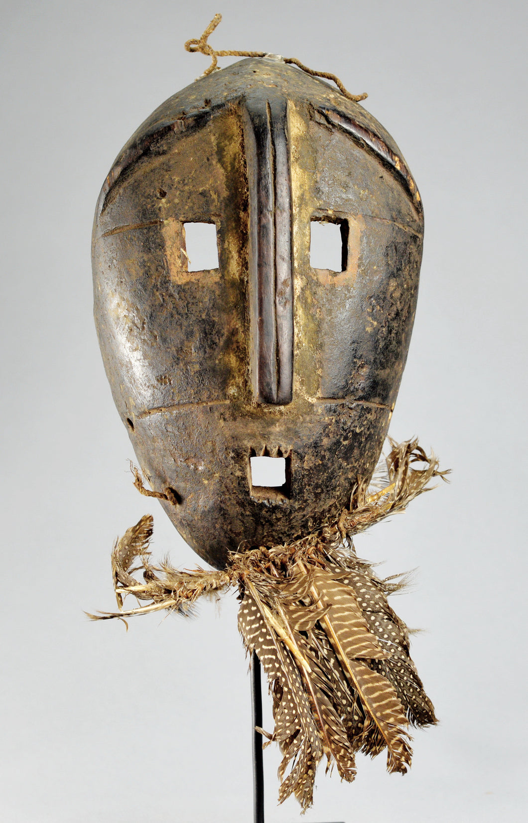 MC1415 Beau masque Nsembu Komo Kumu Mask Congo African Tribal Art Africain