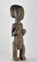 MC1528 Grande statue cultuelle Luba Figure Congo RDC