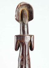VENDU : SOLD ! MC1703 Belle Statue africaine 35cm LUBA Female Figure Congo DRC African Tribal Art
