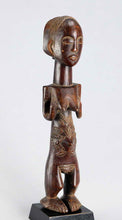 VENDU : SOLD ! MC1703 Belle Statue africaine 35cm LUBA Female Figure Congo DRC African Tribal Art