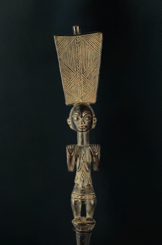 MC1134 Luba Congo Kibango Chief's Staff Cane Regalia Scepter