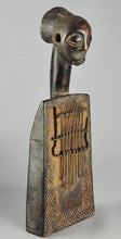 VENDU / SOLD ! MC1226 Lamellophone Luba Thumb Piano Sanza African Musical Art