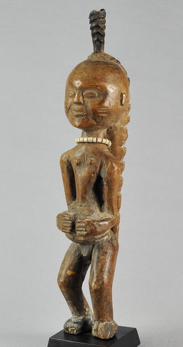VENDU / SOLD ! Rare Fétiche LUBA Kasaï statue Power Figure from Western Luba People MC1187
